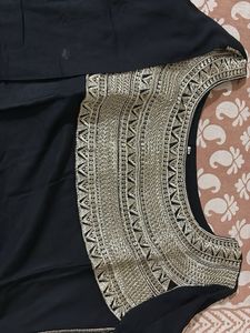 BLACK FESTIVE KURTI
