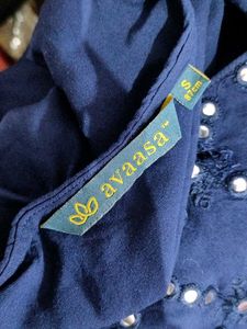 Navy Blue Kurta (Women's)