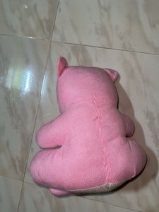 Cute Pink Teddy Bear Duo