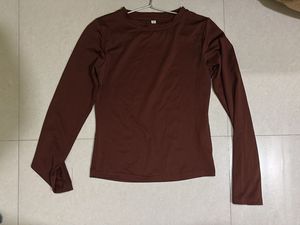 plain brown top