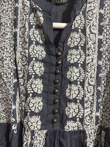 Elegant Embroidered Kurta