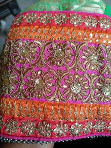 Beautiful Green Ethnic lehnga
