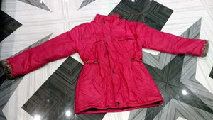 Winter Pink Fancy Women's Jacket Puffer