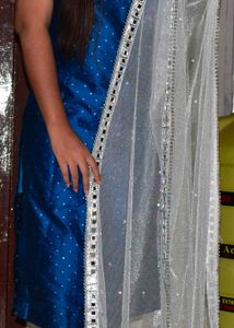Blue Kurta With Pant