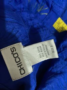 imported Vibrant Blue Button-Up Shirt