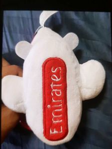 Emirates Vibrating Aeroplane Plush Toy