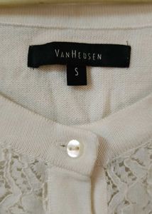 Chic White Lace Cardigan