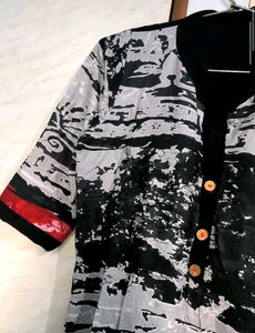 Stylish Printed Kurta 🖤