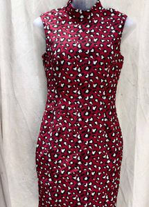 Chic Leopard Print Sleeveless Dress