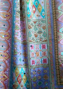 Vibrant Patchwork Dupatta