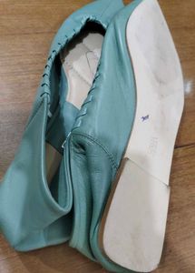 OG Imported ZARA Green Ballerinas EU 40
