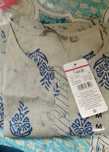 Women's Printed Cotton Kurta