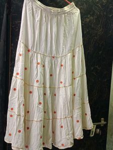 Stylish Ethnic Palazzo Pants &amp; Skirt Set