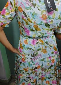 Branded Maxi Dress With Tag
