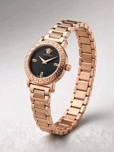 Elegant Rose Gold Versace Watch