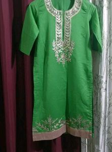Beautiful green gotapatti sharara set!✨️