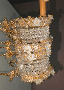 Elegant Crystal &amp; Floral Charm Bracelets