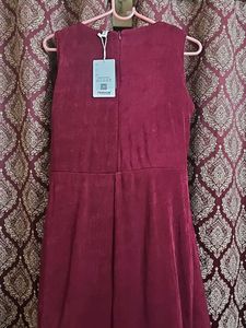 Burgundy Bodycon Gown
