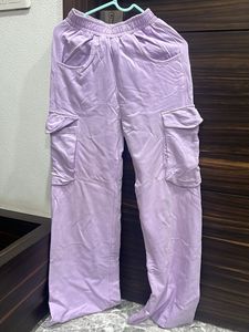 Nomad Lavender Cargo Trousers