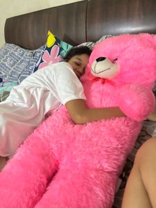Giant Pink Teddy Bear Plush Toy