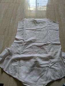 Men's White Linen Shirt