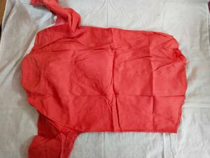 Men's Coral Long Sleeve Shirt