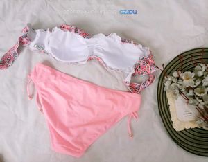 Cute Floral Bikini Set