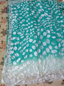 Pistachio Coloured SAREE