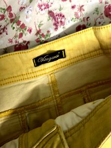 Selling Yellow Mini Skirt