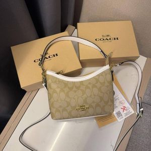 Coach Signature Pattern Hobo Bag