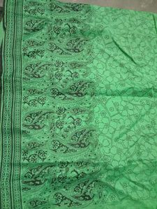 Embroidered Green Kurta
