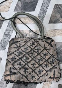 Beaded Clutch Bag