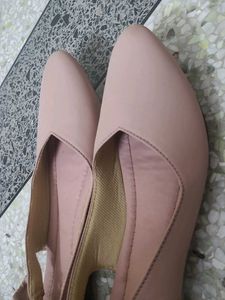 Women's Pink Bow Flats