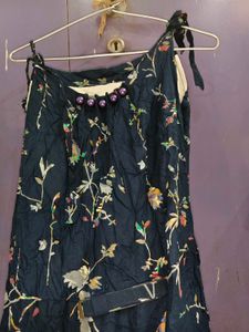 Beautiful Knees Frock With Off Shoulder