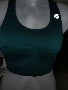 Teal green Sports Bra