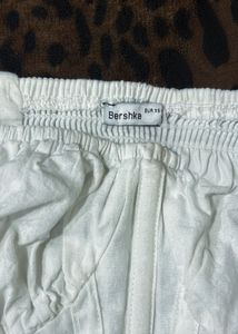 Bershka Cotton Blend Corset top