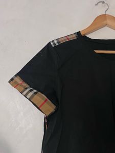Burberry Print Black Top
