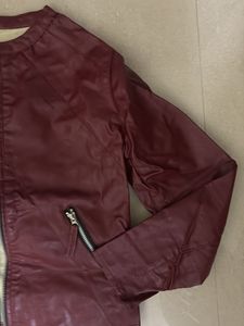 RED LEATHER JACKET