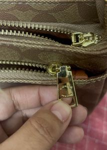 Coach Monogram Crossbody Bag