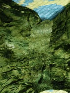 Green Tie-Dye Top