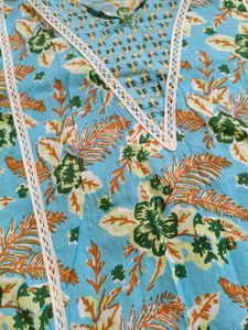 Floral Print Kurta Sets