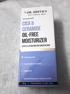 Dr. Sheth's Cica & Ceramide Oil-Free Moisturizer |