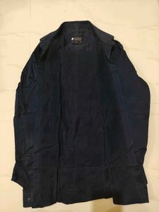Men's Navy Blue Long Sleeve Shirt