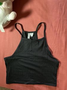Black H&M Crop Top