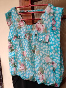 Sky Blue Dress  👗 Made In China