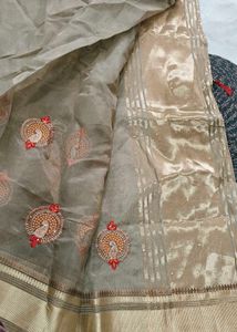 Embroidered Saree