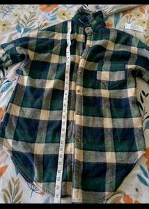 Cozy Plaid Sherpa Lined shacket
