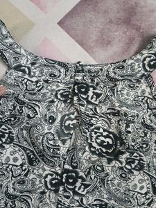 indo western cut sleeves top