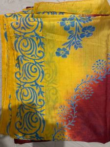 Elegant Saree with Unique Print