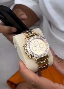 Rolex Luxury Gold Watch with Diamonds